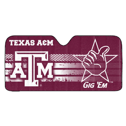 Texas A&M Aggies Windshield Sun Shade