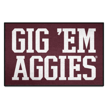Texas A&M Starter Mat Accent Rug - 19in. x 30in. Slogan Design
