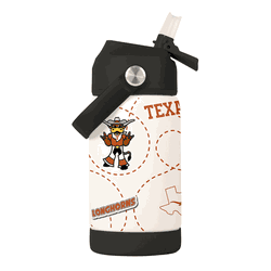 Texas Longhorns 12oz Mascot SS Kids Bottle