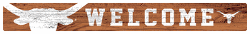 Texas Longhorns 16in. Welcome Strip