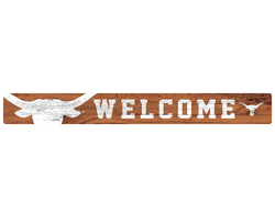 Texas Longhorns 16in. Welcome Strip