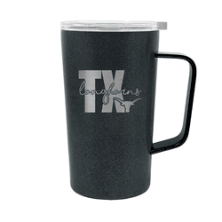 Texas Longhorns 18oz Onyx Hustle Travel Mug