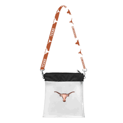 Texas Longhorns 3D Logo Clear Satchelette