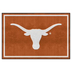 Texas Longhorns 5ft. x 8 ft. Plush Area Rug