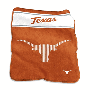 Texas Longhorns 60x80 Raschel Blanket