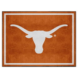 Texas Longhorns 8ft. x 10 ft. Plush Area Rug