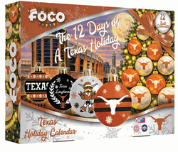 Texas Longhorns Advent Calendar Ball Ornament