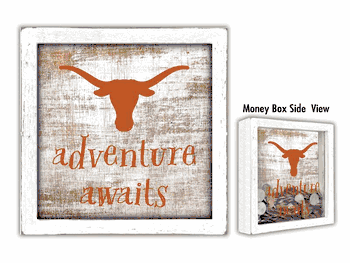 Texas Longhorns Adventure Awaits Money Box