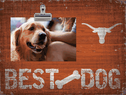 Texas Longhorns Best Dog Clip Frame