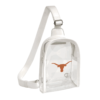 Texas Longhorns Clear Mini Sling Stadium Bag