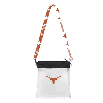 Texas Longhorns Clear Pattern Strap Bag