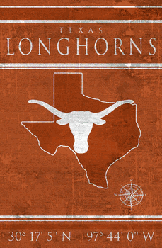 Texas Longhorns Coordinates 17x26