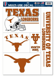 Texas Longhorns Decal 11x17 Ultra
