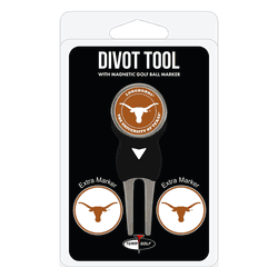 Texas Longhorns Divot Tool Pack - Signature tool w/ 3 markers