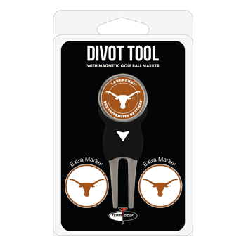Texas Longhorns Divot Tool Pack - Signature tool w/ 3 markers