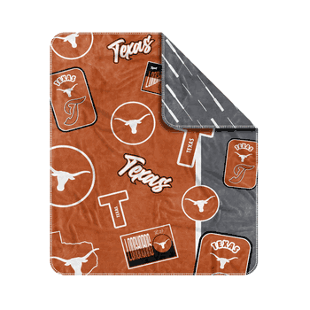 Texas Longhorns Dream Weave Throw 50x60