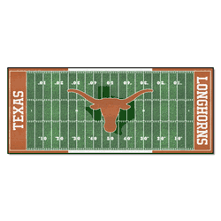 Texas Longhorns Field Runner Mat - 30in. x 72in.