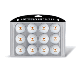 Texas Longhorns Golf Balls Pack of 12