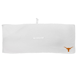 Texas Longhorns Large Microfiber Towel - 16" x 40" (White)