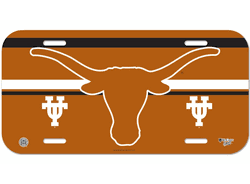 Texas Longhorns License Plate