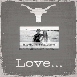 Texas Longhorns Love Picture Frame
