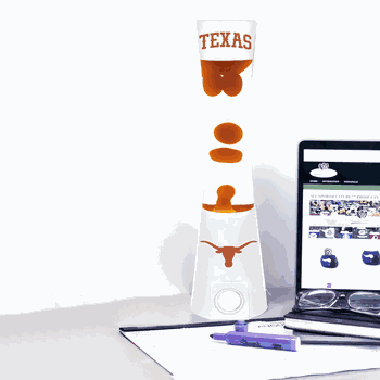 Texas Longhorns Magma Lamp - Bluetooth Speaker
