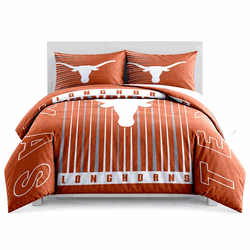 Texas Longhorns Momentum Bedding Comforter Set F/Q