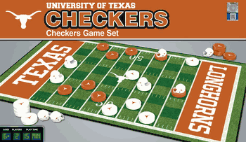 Texas Longhorns NCAA Checkers