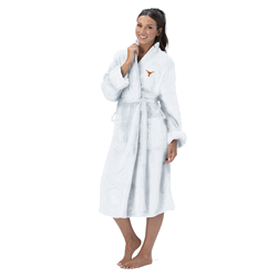 Texas Longhorns NCAA White Unisex Robe Small/Medium