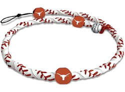 Texas Longhorns Necklace Frozen Rope Classic Baseball CO