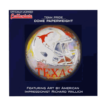 Texas Longhorns Paperweight Domed