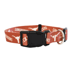 Texas Longhorns Pet Team Collar Large
