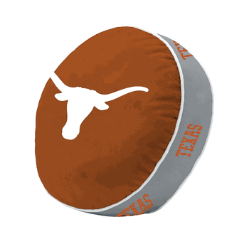 Texas Longhorns Puff Pillow
