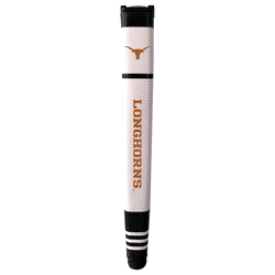 Texas Longhorns Putter Grip (White with colored stripes)