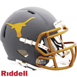 Texas Longhorns Riddell Replica Speed Mini Helmet - Slate Alternate