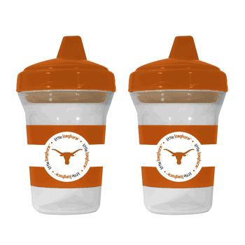 Texas Longhorns Sippy Cups 2-Pack
