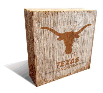 Texas Longhorns Team Logo Block 6X6