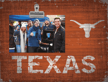 Texas Longhorns Team Name Clip Frame