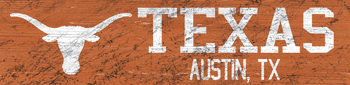 Texas Longhorns Team Name Sign