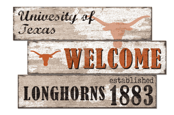 Texas Longhorns Welcome 3 Plank