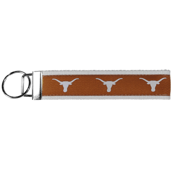 Texas Longhorns Woven Wristlet Key Chain