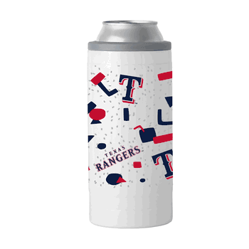 Texas Rangers 12oz Flashback Slim Can Coolie