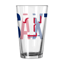 Texas Rangers 16oz Overtime Pint Glass