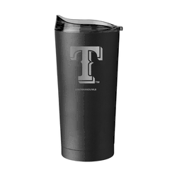 Texas Rangers 20oz Etch Powder Coat Tumbler
