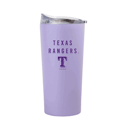 Texas Rangers 20oz Tonal Lavender Powder Coat Tumbler