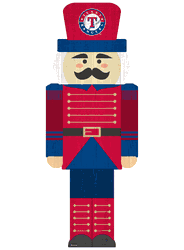Texas Rangers 31" Nutcracker Leaner