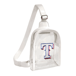 Texas Rangers 3D Logo Clear Mini Sling