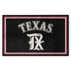Texas Rangers 4ft. x 6ft. Plush Area Rug