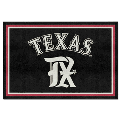 Texas Rangers 5ft. x 8 ft. Plush Area Rug