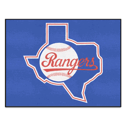 Texas Rangers All-Star Rug - 34 in. x 42.5 in. - Retro Collection